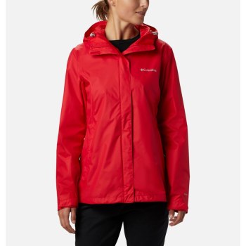 Columbia Arcadia II Rain, Chamarras Rojos Para Mujer | 157986-PHX